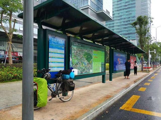 骑迹五十一日-深圳到东莞，感受大城市的非机动车道