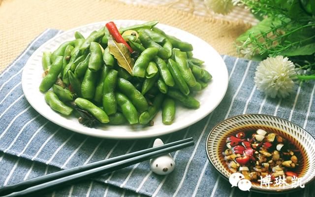 专业卤毛豆,教您卤毛豆的秘制配方,不发黄,还超