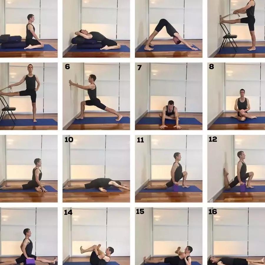 10套瑜伽老师进阶必练的瑜伽序列, 初学者先打