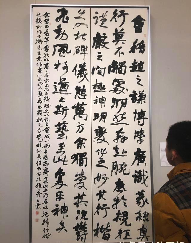 第六届中国书法兰亭奖铜奖王玺作品:墙角老柚树