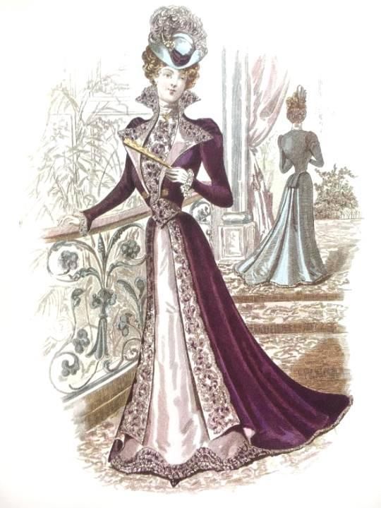 17~20世纪欧洲时装版画:从流行服饰到独立装