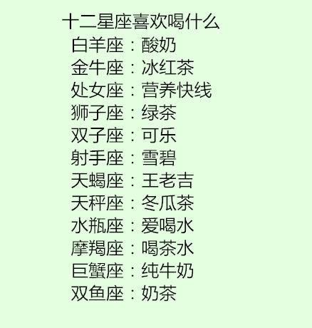 什么情况下十二星座会显得特别不耐烦，十二星座喜欢喝什么