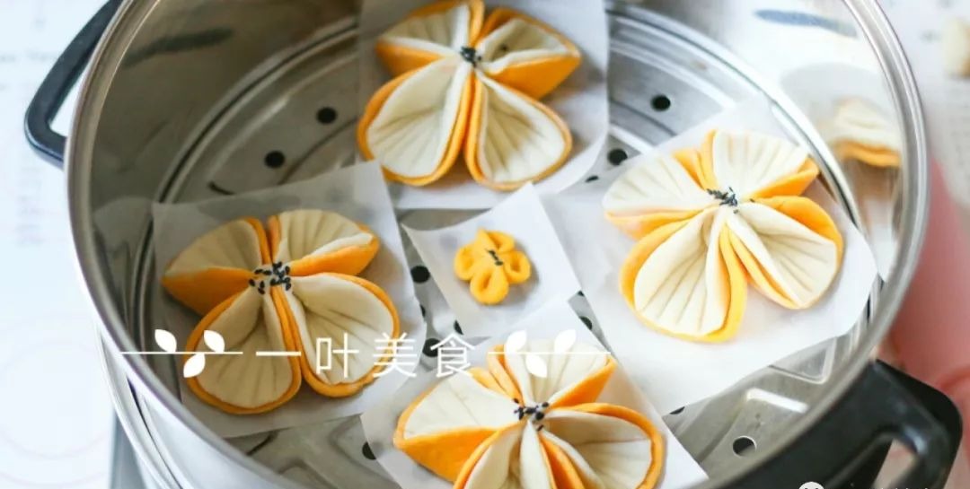 【视频\/花样馒头】筷子一夹变成花,花样面食、