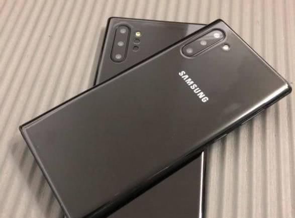 三星Note10机模曝光机身居中:视频方正,上手挖屋看看视频图片