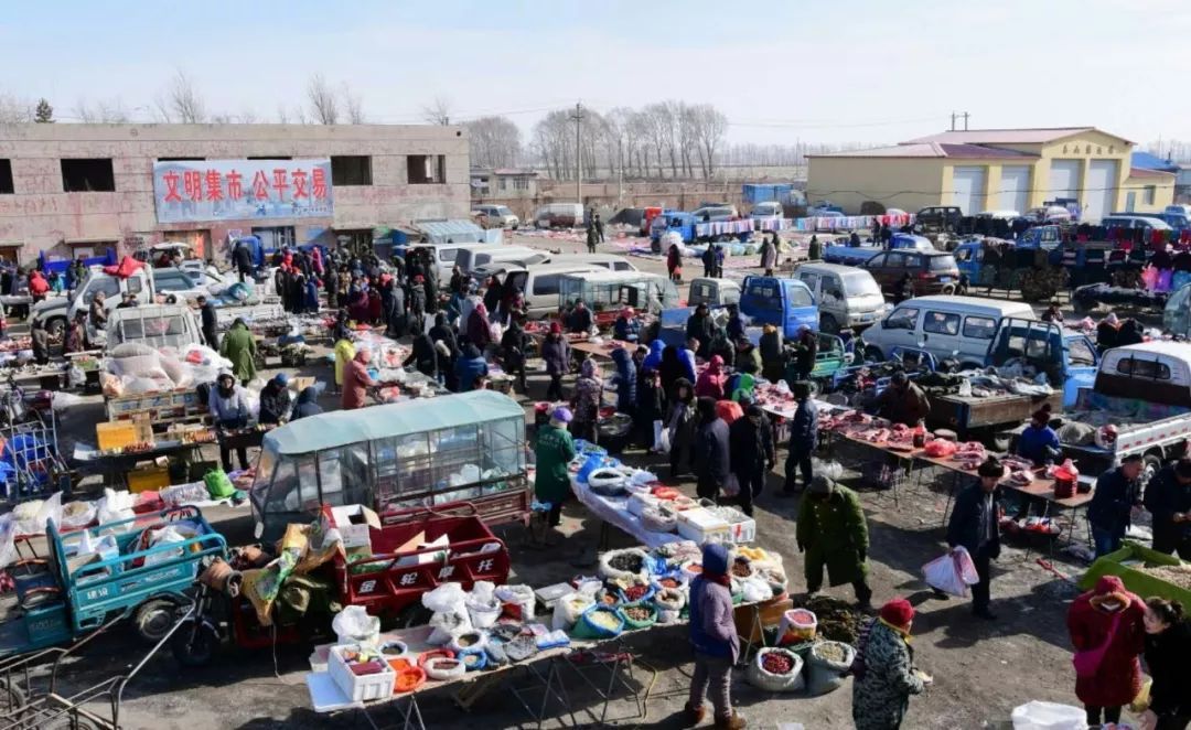 赶大集，买年货，长春乐山大集年味浓!