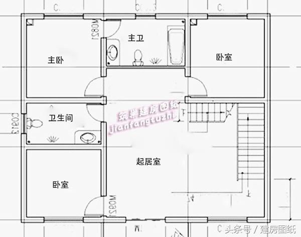 三层别墅图纸设计民宅,一样的图纸,不一样的品cad写怎么农村写字上面图片