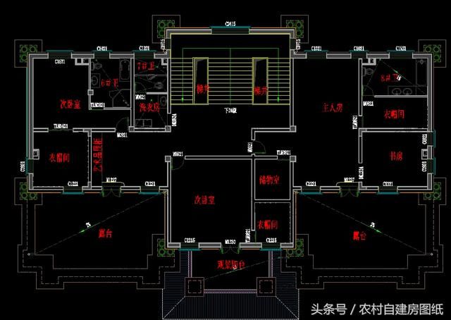 3款农村别墅带套房，选二层半还是三层的，这可愁坏人了