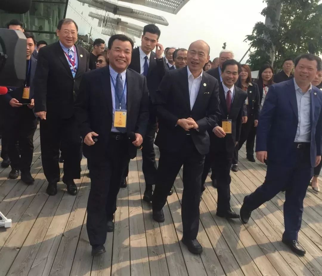 高雄市长韩国瑜率经贸访问团参访厦门,今天去