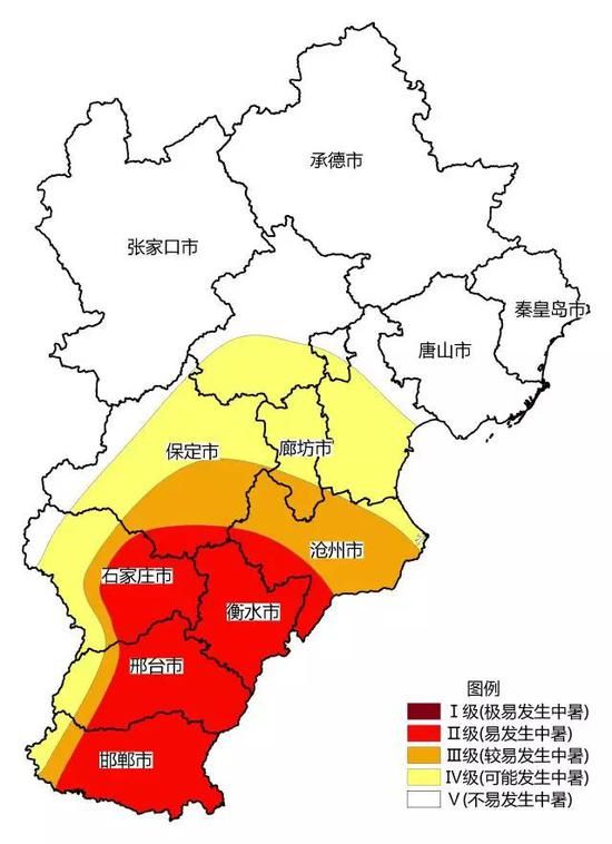 河北大部地区迎雷阵雨到大雨 大风黄色预警发布