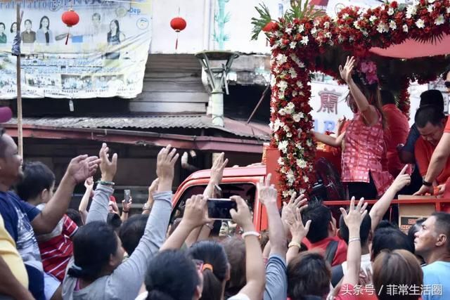 【实拍】马尼拉热闹的中国新年庆典