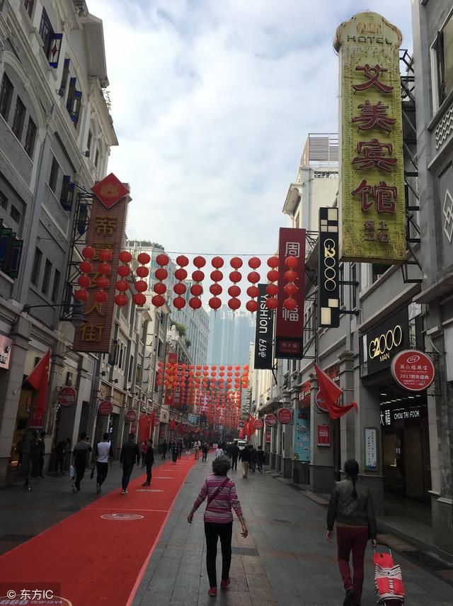 《旅游推荐》广州夜游珠江 上下九步行街又称女人街