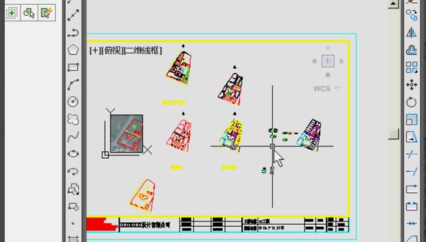 在cad布局中插入图框沧浪亭小园怡cad图片
