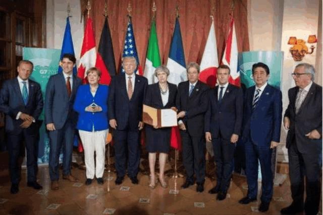 G7闹“分裂”! 美欧开战打响第一枪，日本率先向美国认怂