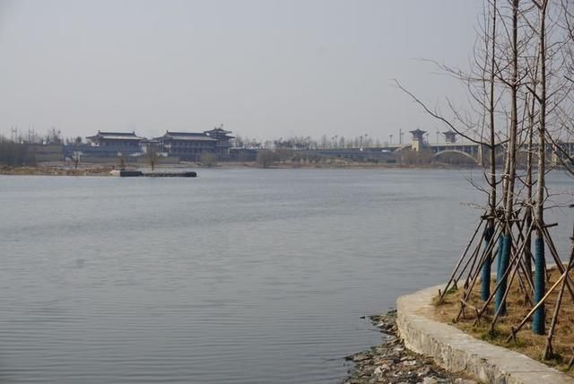 春节闲逛走拍洛阳百态之四：瀍河洛浦梅花艳，桥飞蛟龙丝路长