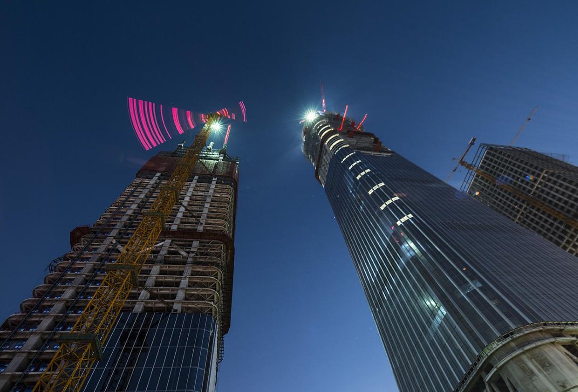 【直击:北京第一高楼中国尊,已创下8个世界之最】
