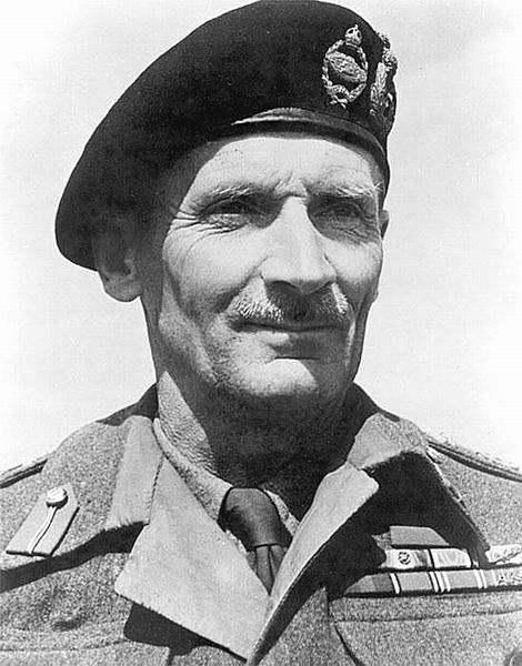 二战英国陆军元帅蒙哥马利,一战时被打中胸口