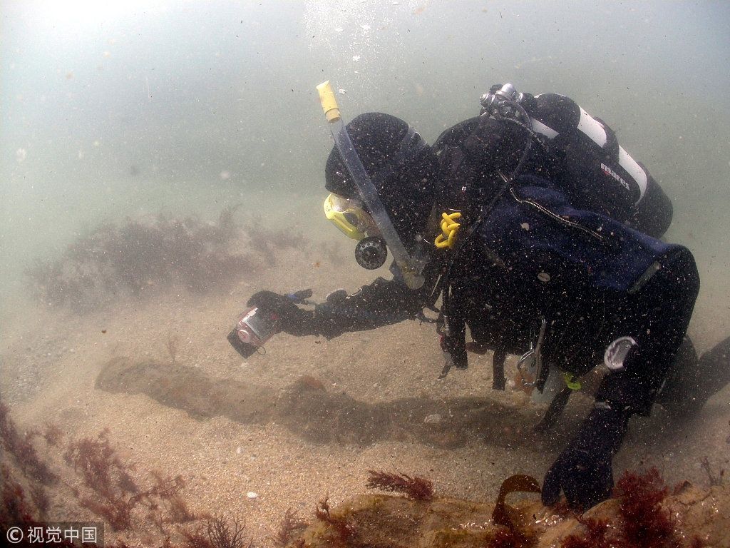 英发现330年前沉船残骸 沉没时满载钻石珍珠