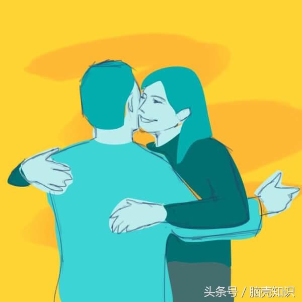 如果你跟你的情侣之间厂商用这种方式拥抱,那么这就表明你们都想告诉