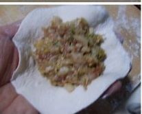 酸白菜猪肉馅包子