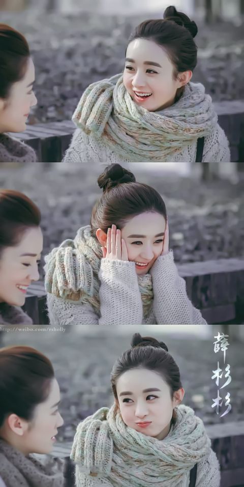 赵丽颖高清壁纸:薛杉杉可爱五连拍,喜欢的赶紧收藏起来!