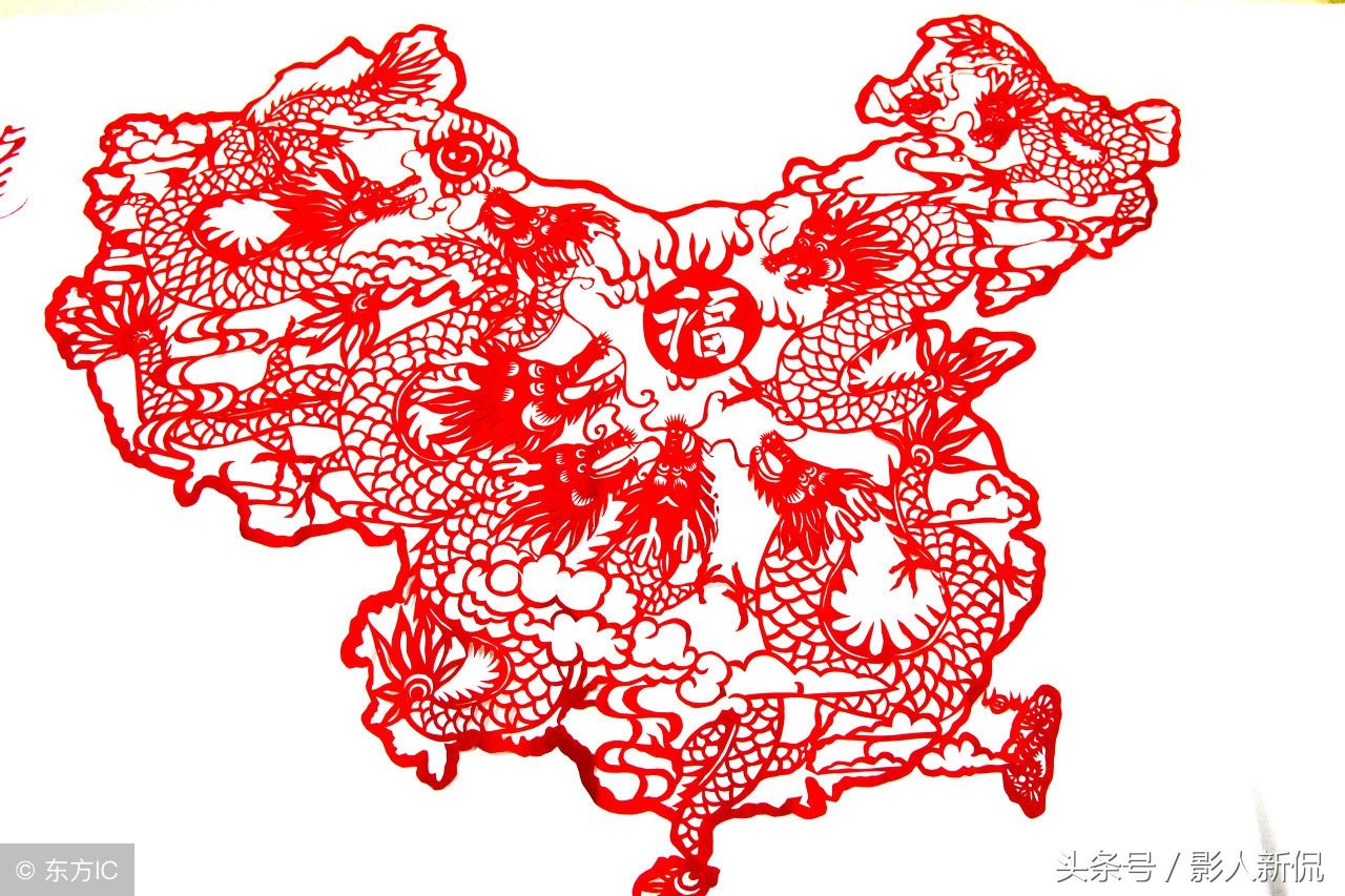 看剪纸说故事,改革开放40年的中国,你们村的万