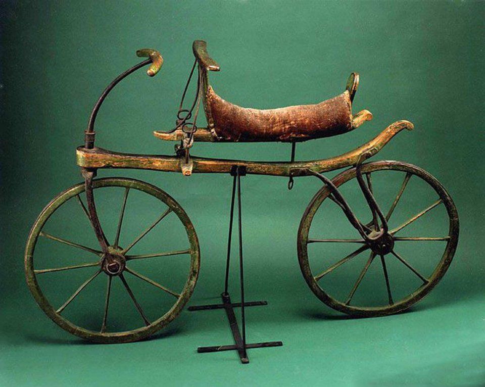 如今的创意共享单车得感谢这一位德国的发明家卡尔德莱斯