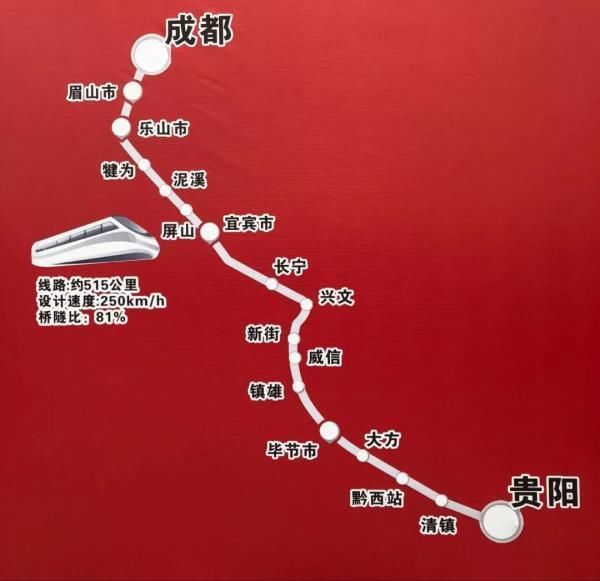 这条超级高铁横跨3省17市，已确定途径四川这3个地市！