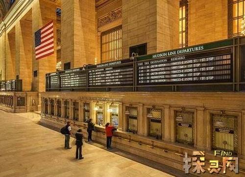 世界最大火车站,纽约中央火车站占地20万方