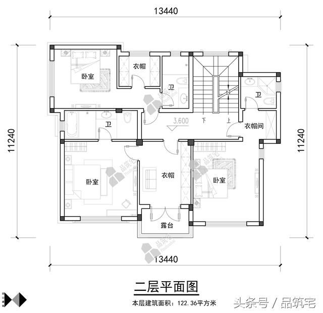 13X11中式三层小别墅，7间卧室套房，开始舒适品质生活！