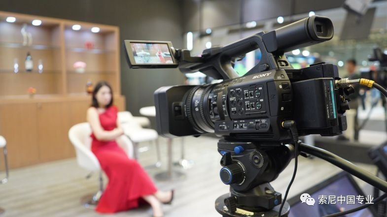 索尼PXW-Z190真机C位亮相,成4K频道开通重