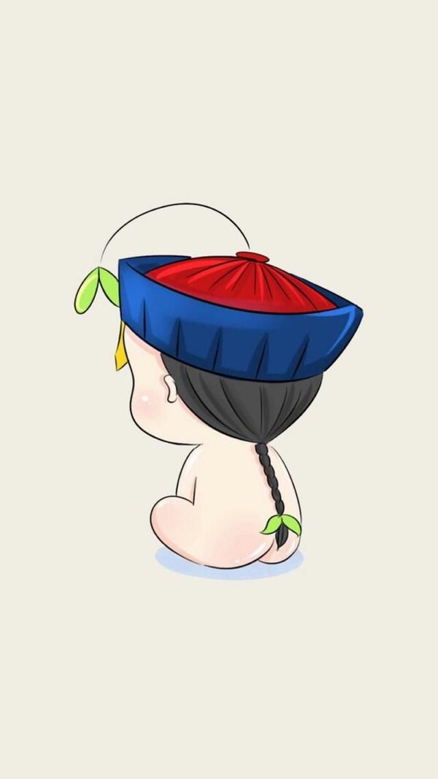 非常可爱的一组小僵尸手机壁纸