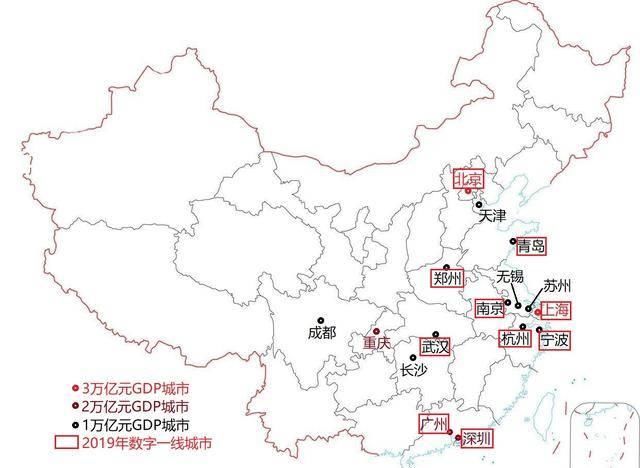 2019年有多少一线城市