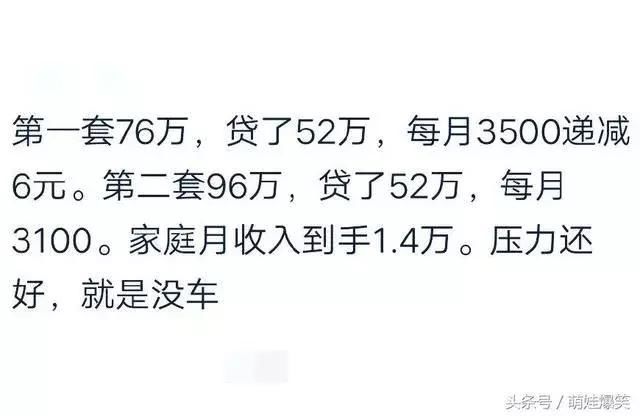 你买房子贷款了吗，需要还多少年？看看网友神回复！