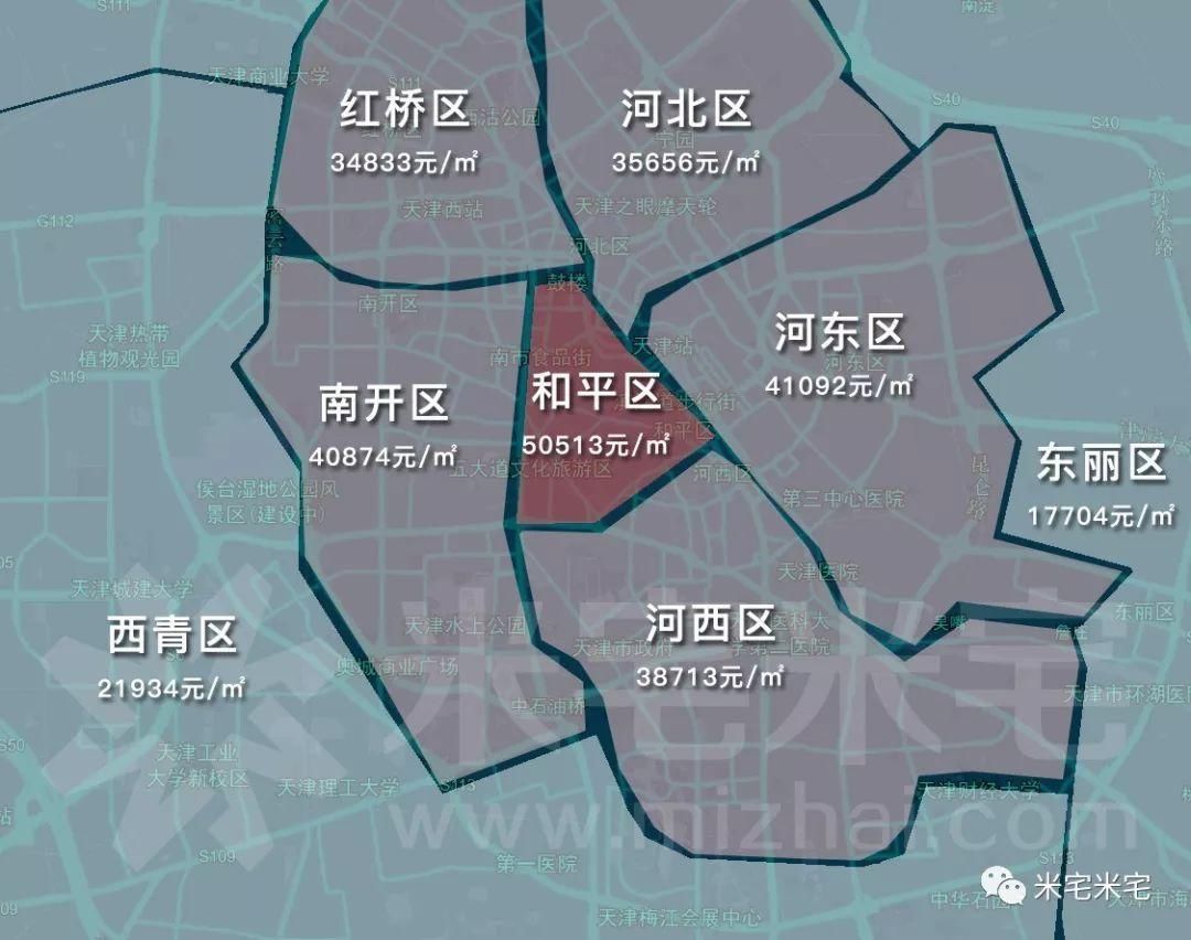 石家庄房价最贵的地方竟不是裕华区!附5月30个热点城市房价地图