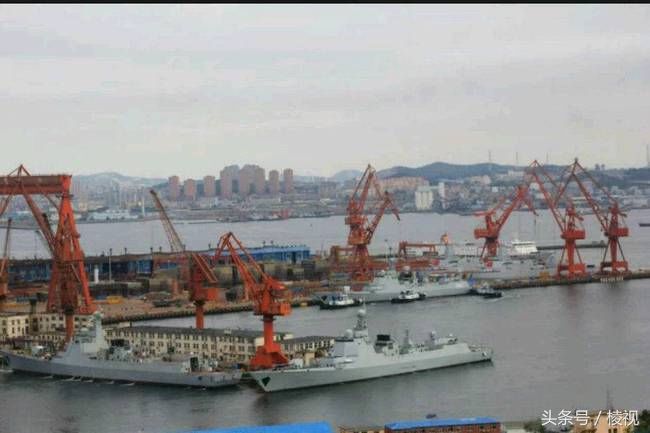 2018年上半年前后 中国海军下水军舰的吨位超