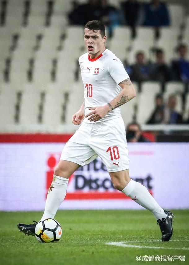 沙奇里扎卡庆祝手势惹大祸 FIFA启动程序调查