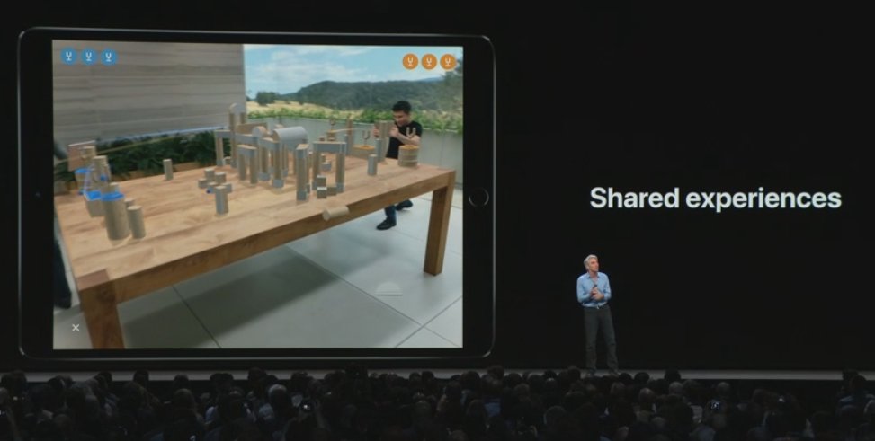 WWDC18：苹果AR支持多人互动 可以一起玩了
