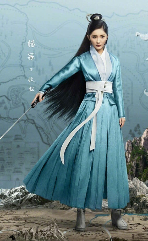 杨幂阮经天《扶摇》人物海报,网友:高伟光的造