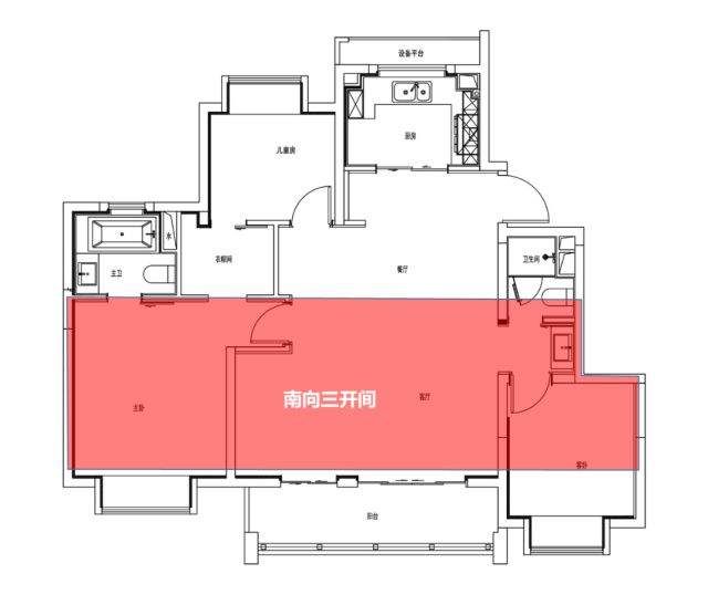 万科新品:125稀缺户型，容纳你的极致想象!丨户型库