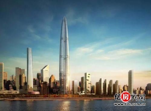 武汉绿地中心636最新进度曝光!华中第一高楼“壕”破天际