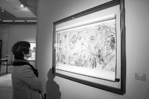 刘海粟101件书画作品亮相