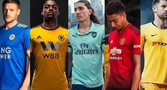 BBC英超新赛季球衣排行:曼联夺魁,狼队第二