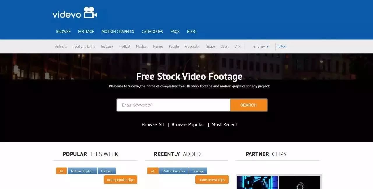 10个免费高清视频素材网站!【设计、视频剪辑