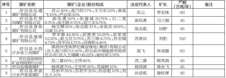全市第四批同意申请复工复产煤矿清单