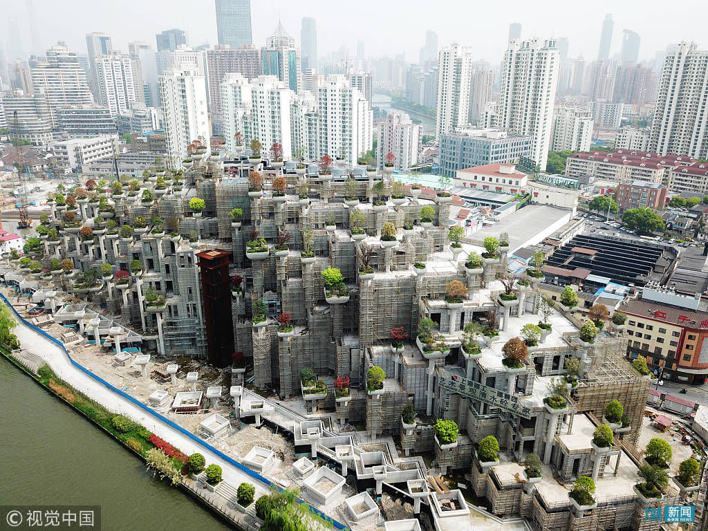上海的“空中花园”项目刚亮相，就立马爆红网络！