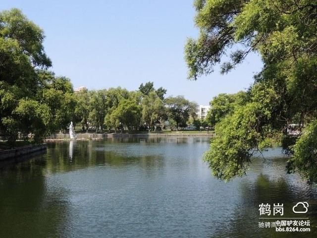 游佳木斯杏林湖公园