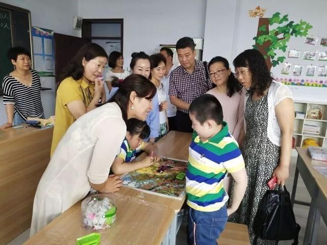 山西省教育科学研究院专家在阳城县特殊教育学