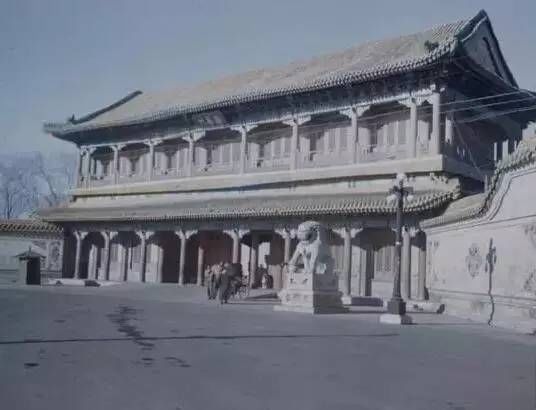 老照片:1948年建国前夕的北京城