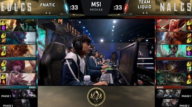 MSI2018TL遗憾止步小组赛 FNC成功晋级巴黎