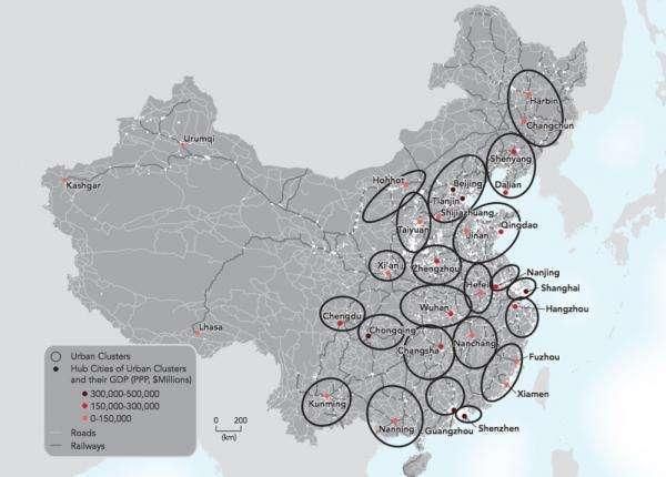 在中国一二三四线城市到底是如何划分的？